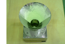 Examples of polishing of hoppers or chutes 1